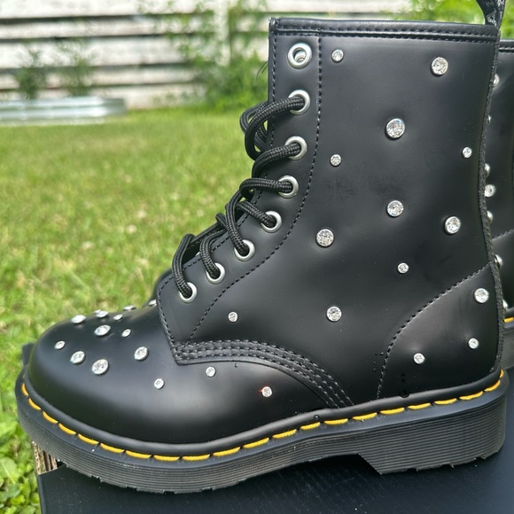 Swarovski crystal DR.MARTINS *LIMITED EDITION* women’s size 6 - Picture 6 of 9